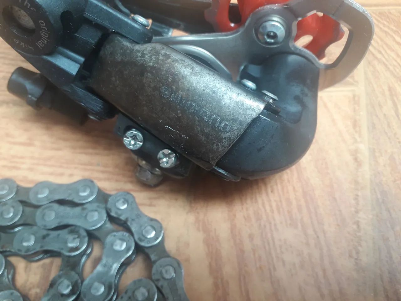 Câmbio SHIMANO +corrente - Foto 3