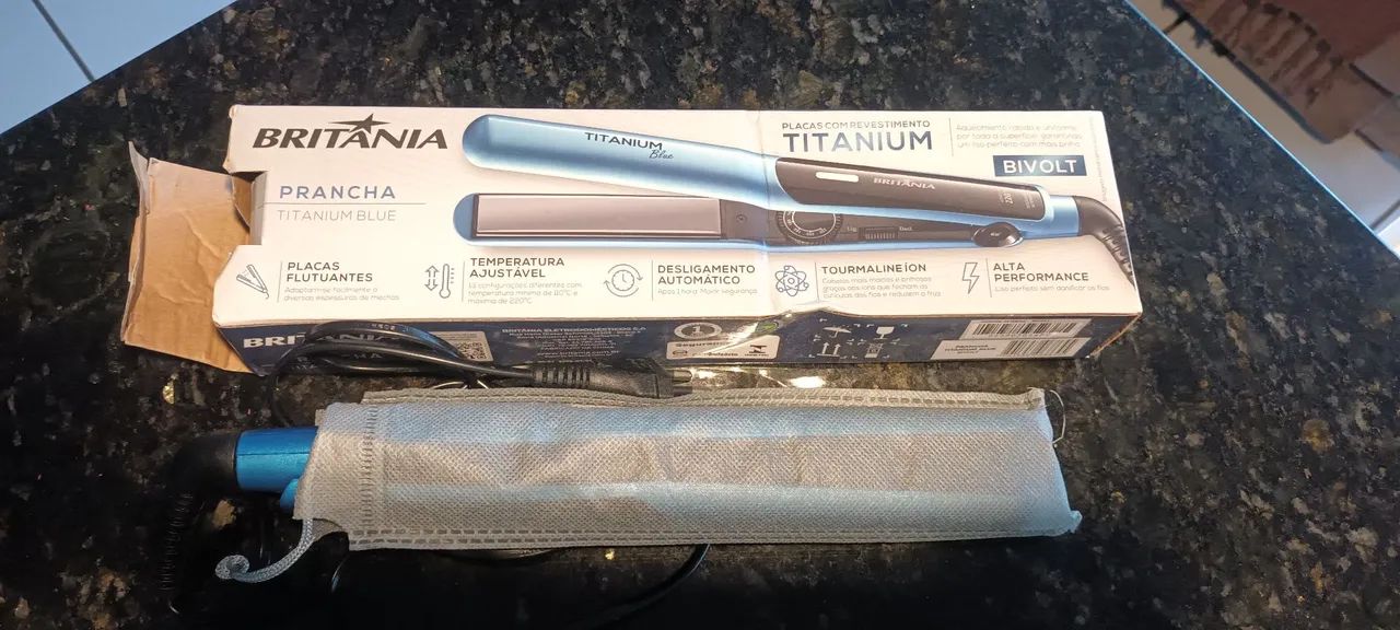 Prancha titanium britania - Foto 2