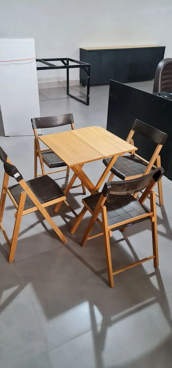 Jogo de mesa com cadeira tramontina  - Foto 2