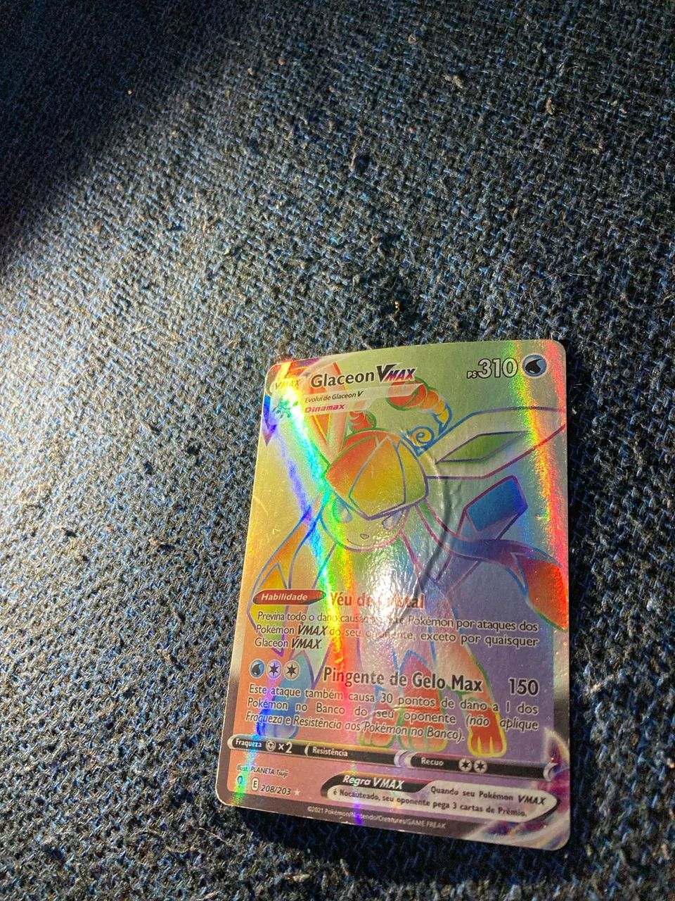 Carta lendária de Pokémon 
