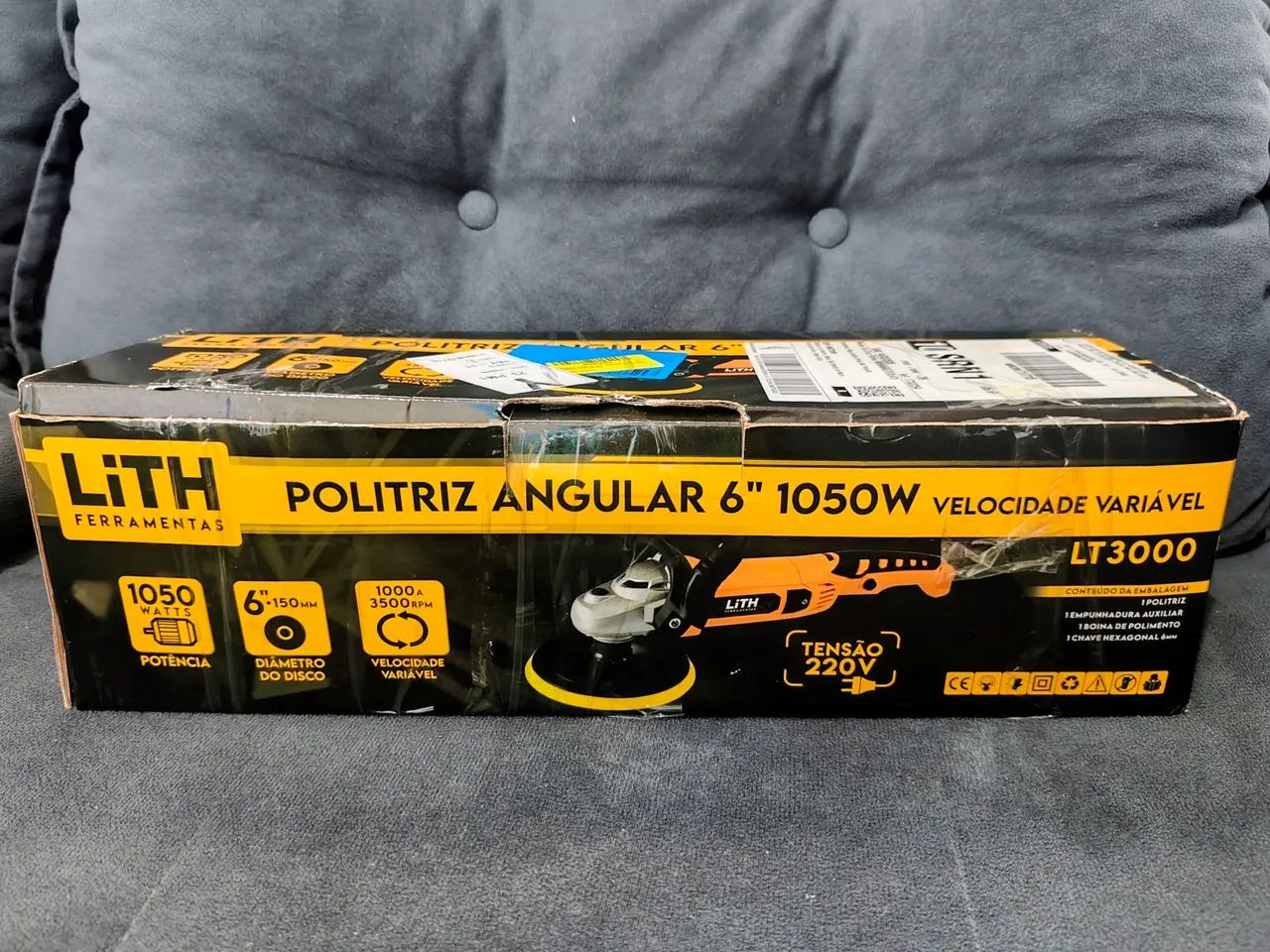 Politriz angular 6" 1050w LiTH - Foto 2