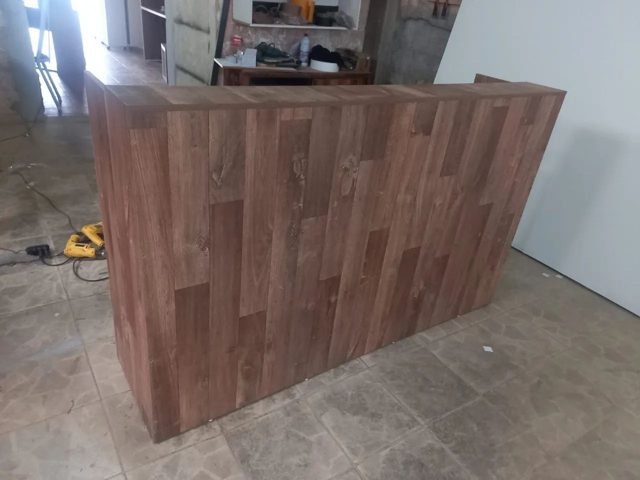 Balcão atendimento caixa 1.80 100% MDF NOVA  - Foto 2