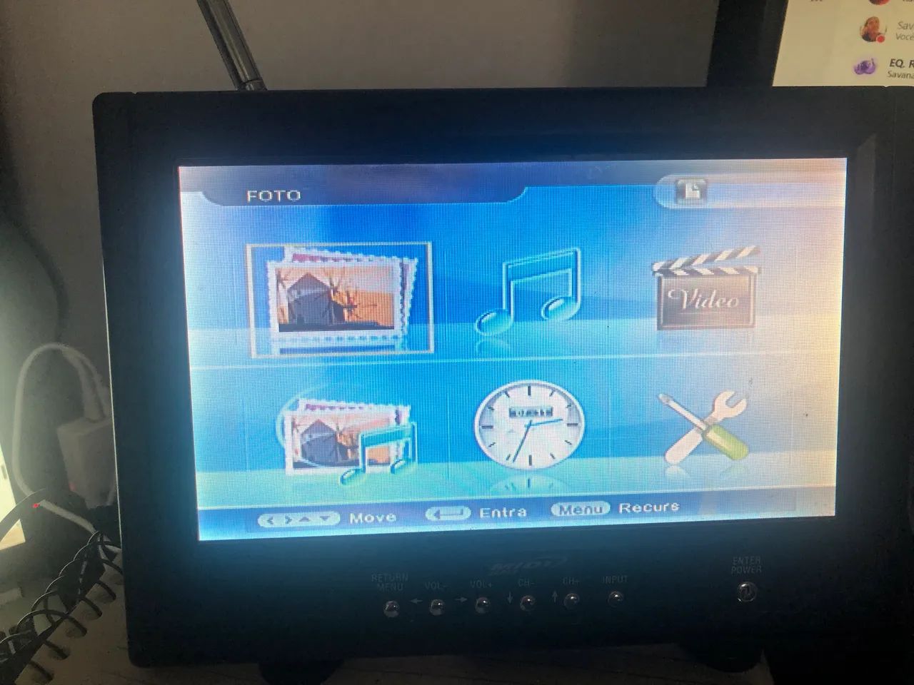 ANTIGUIDADES - mini tv retro