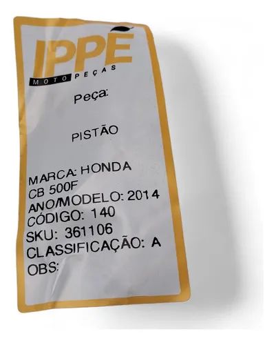 Pistão Honda Cb 500f 2014 - Foto 6