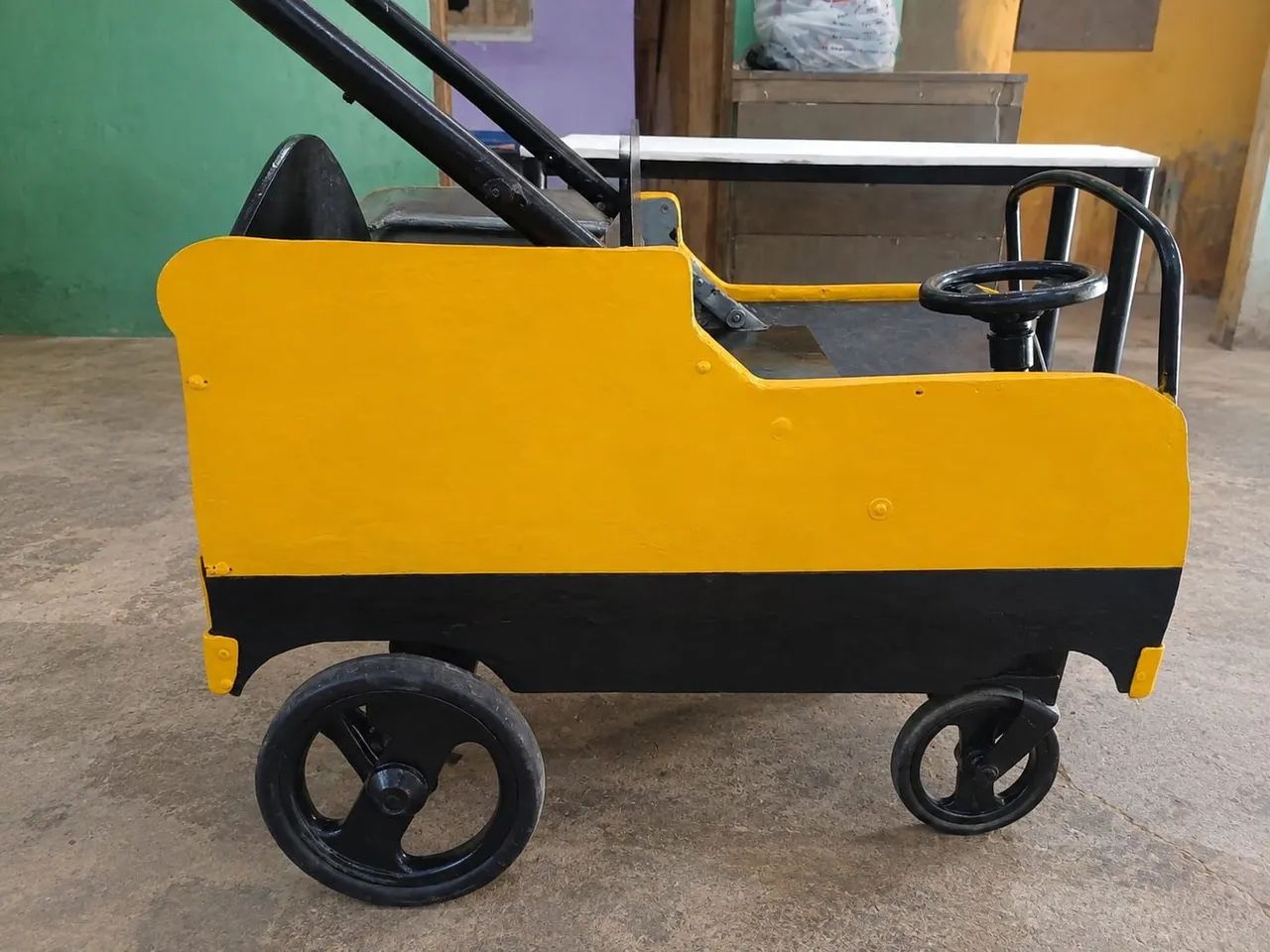 Mini Carrinho Infantil Artesanal - Foto 2