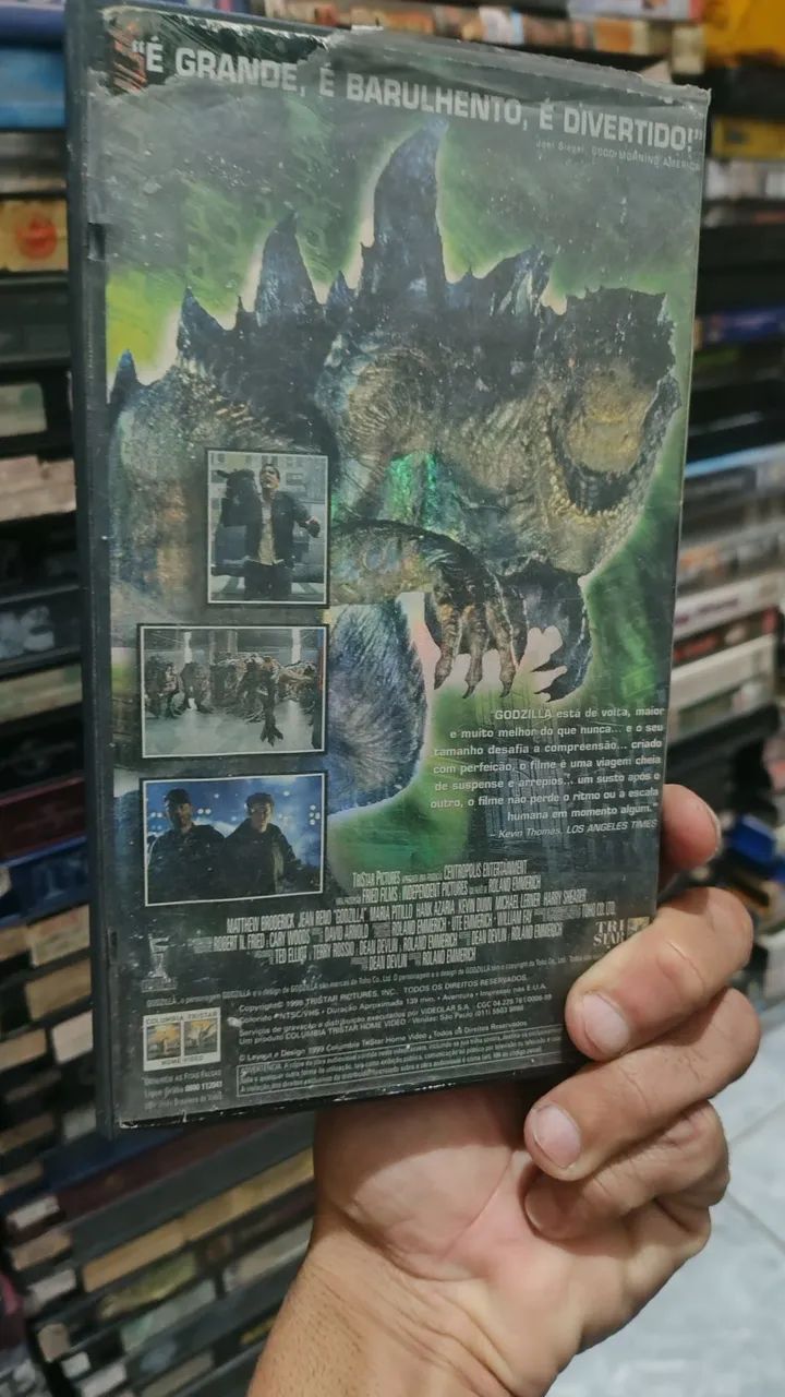 VHS Godzilla legendado  - Foto 2