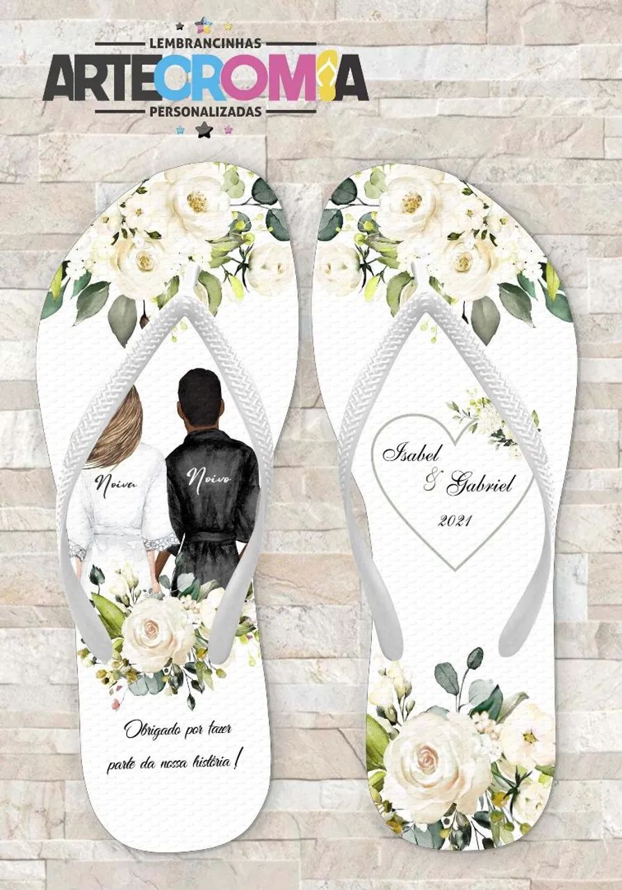 Chinelo personalizada  - Foto 3