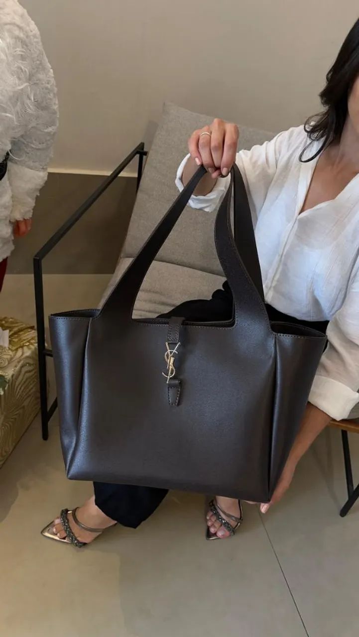 Bolsa Baú Estilo YSL Feminina Premium - Design Moderno e Sofisticado - Foto 5
