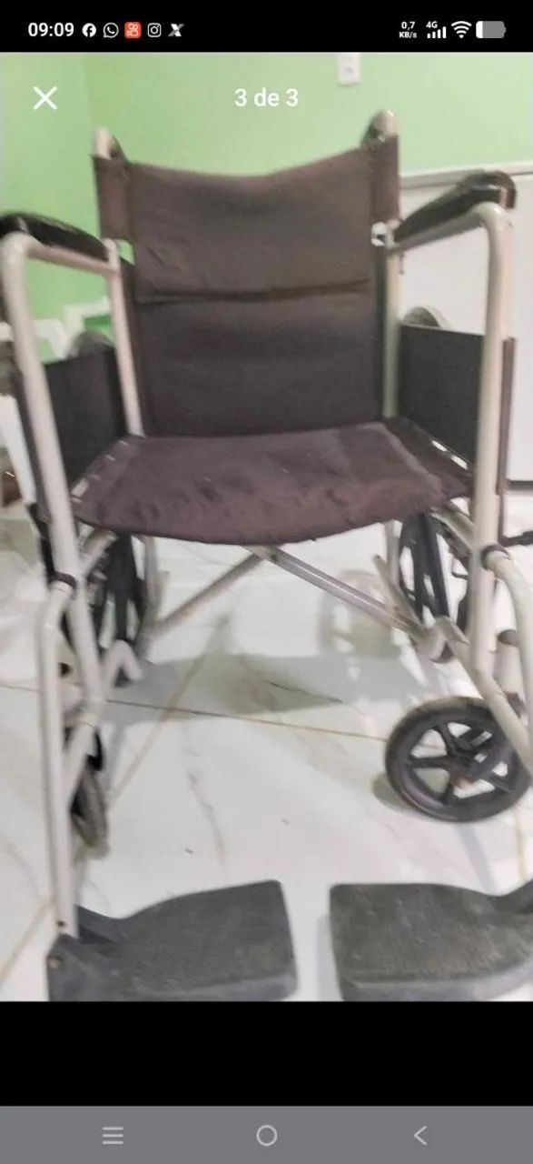 Cadeira de rodas  - Foto 2