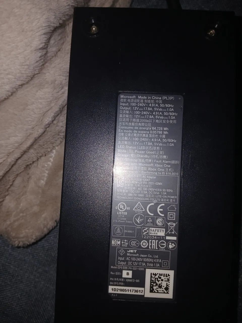 Fonte xbox one fat original  - Foto 3