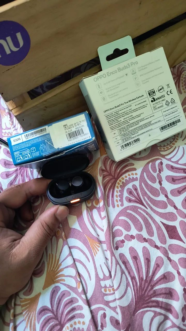 FONE DE OUVIDO BLUETOOTH INTRA AURICULAR 