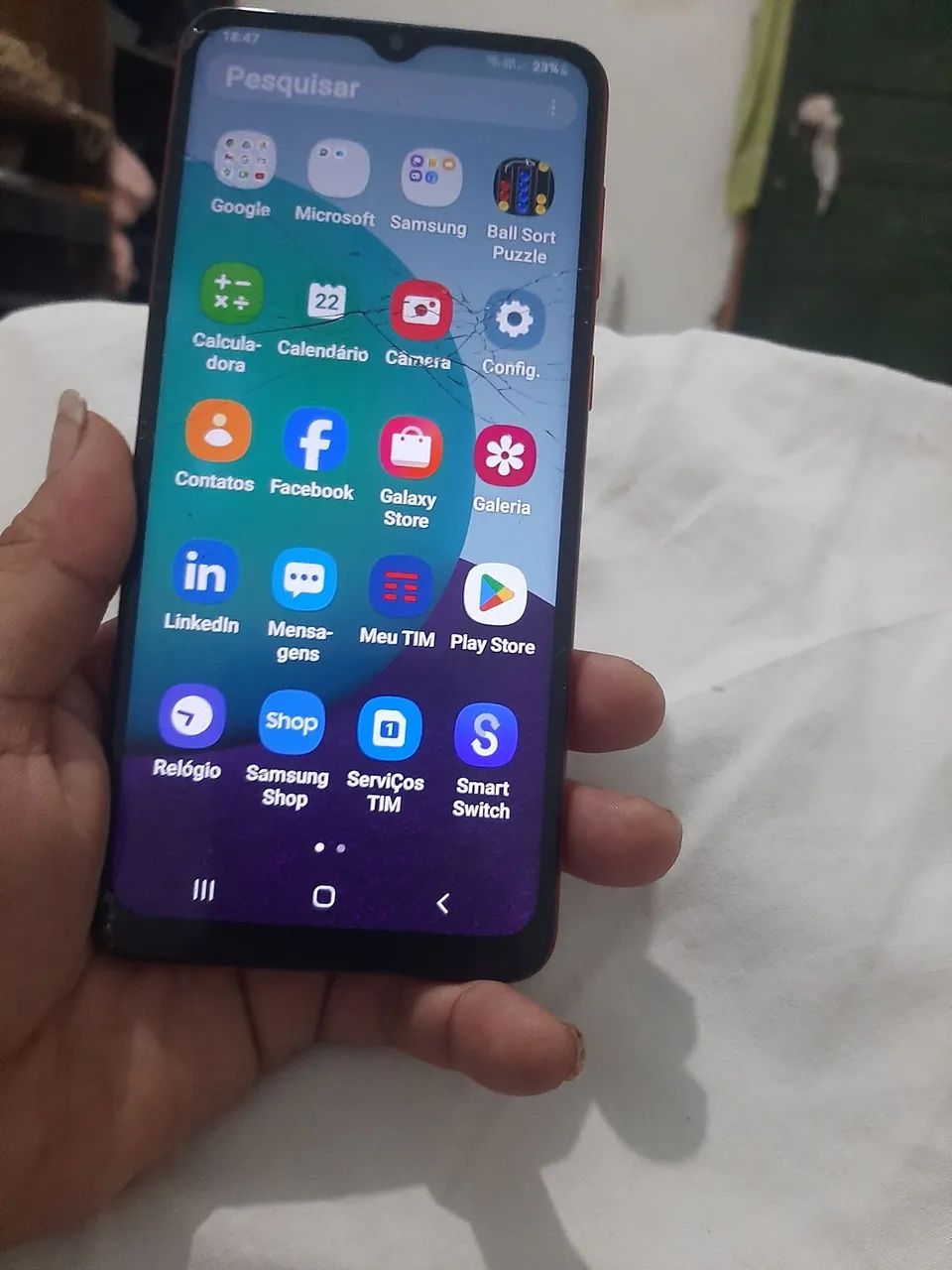 Samsung A02 em ótimas condições 