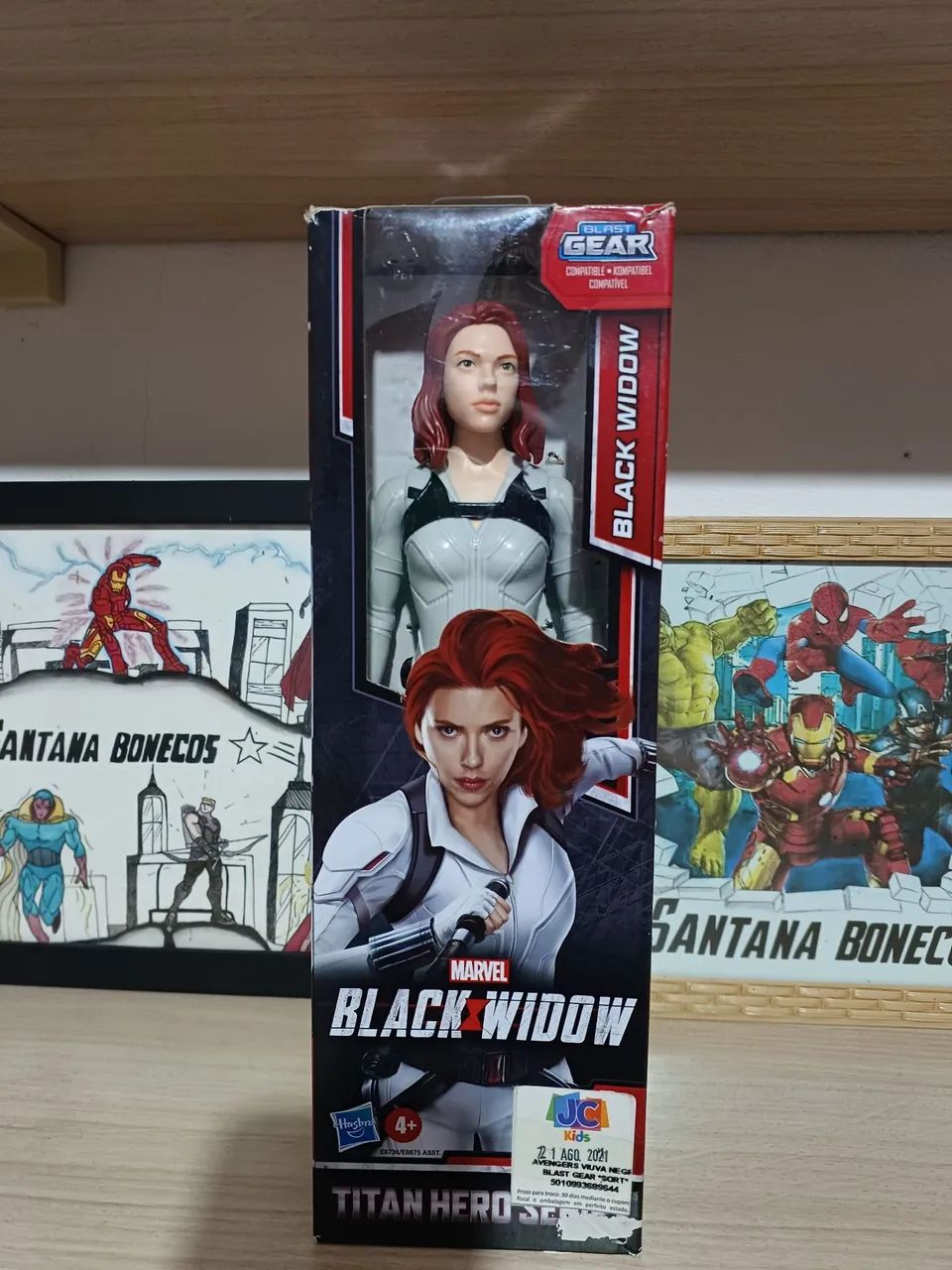 Viúva Negra 30cm original marca Hasbro  - Foto 5