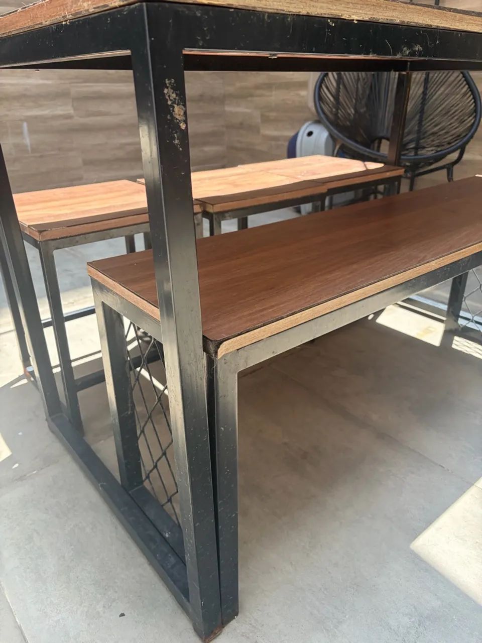 Conjunto mesa área externa  - Foto 3
