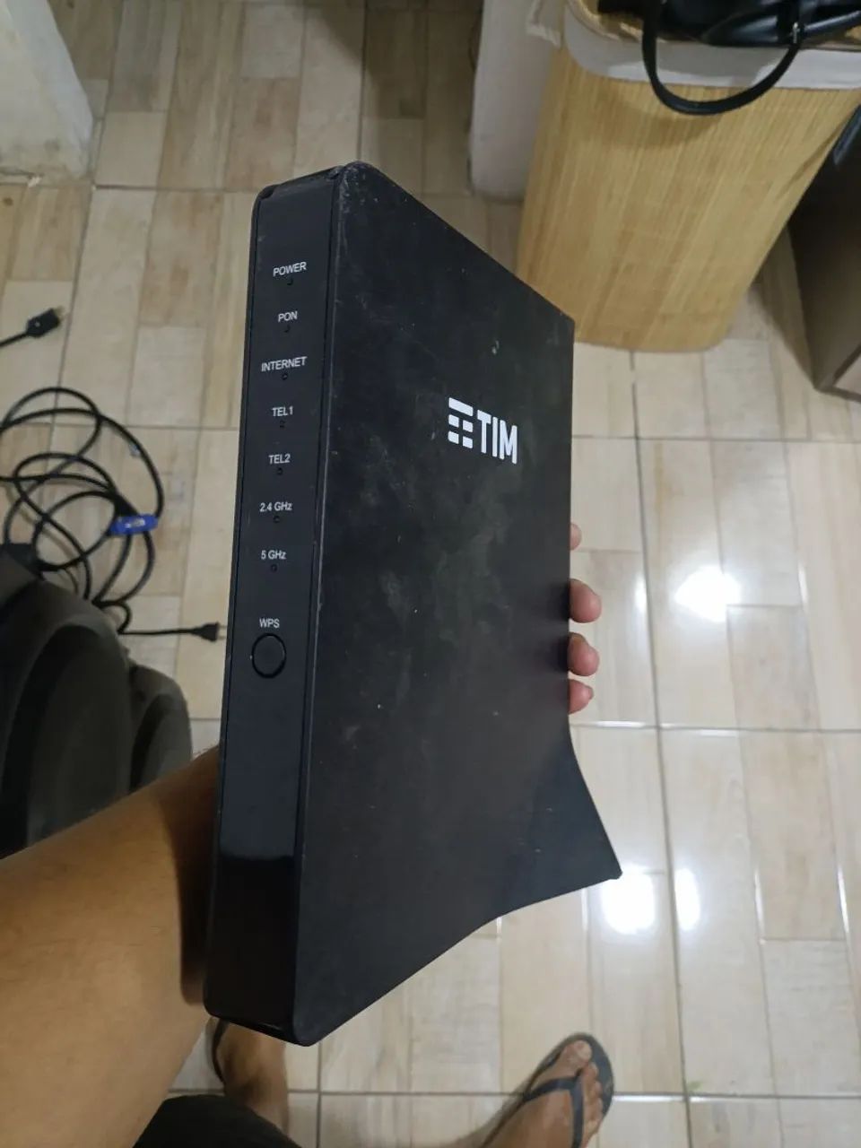 ROTEADOR TIM BARATO, sem fonte