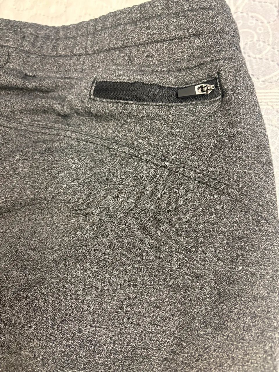 CALÇA MOLETOM CINZA M Importada - Foto 4