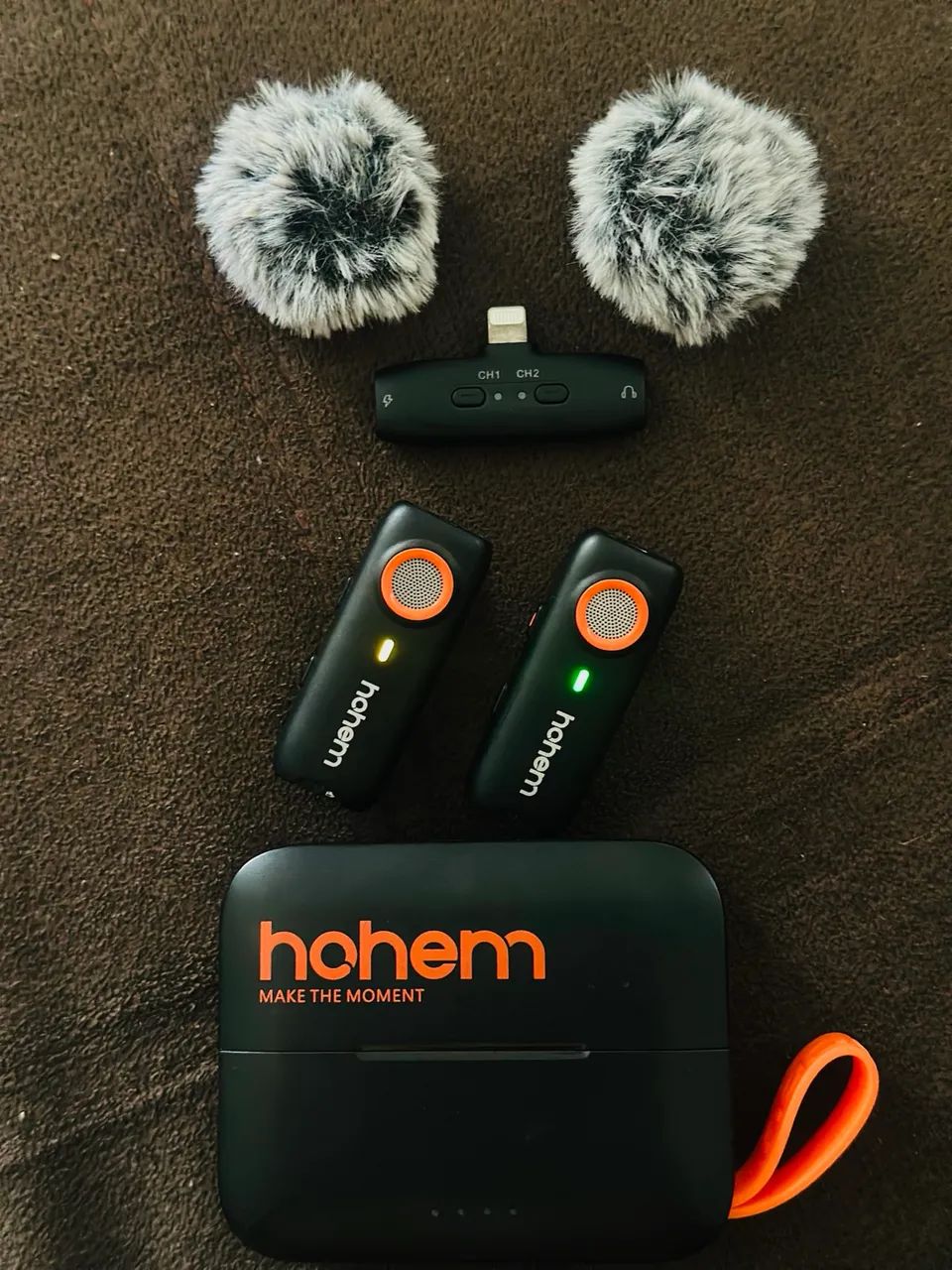 Microfone Mic 01 Hohem  ?Entrada Lightning  