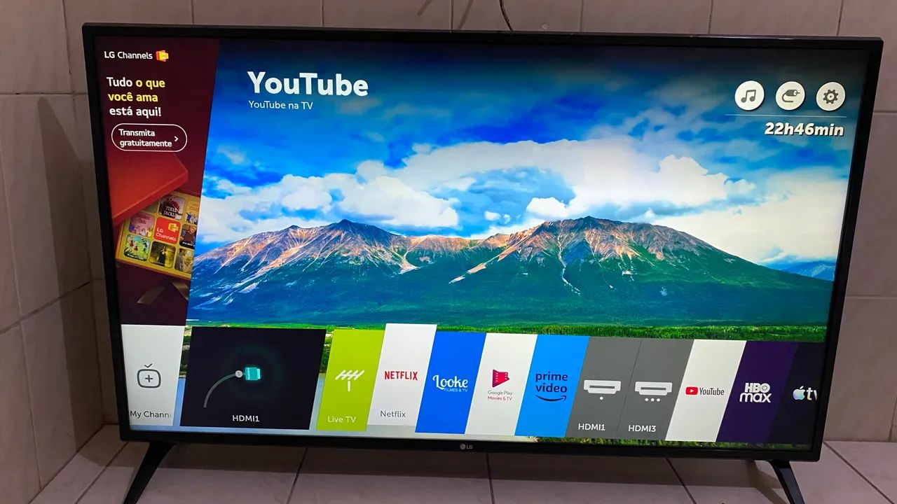 Tv smart 4k 50 polegadas sem detalhes LG webos - Foto 3