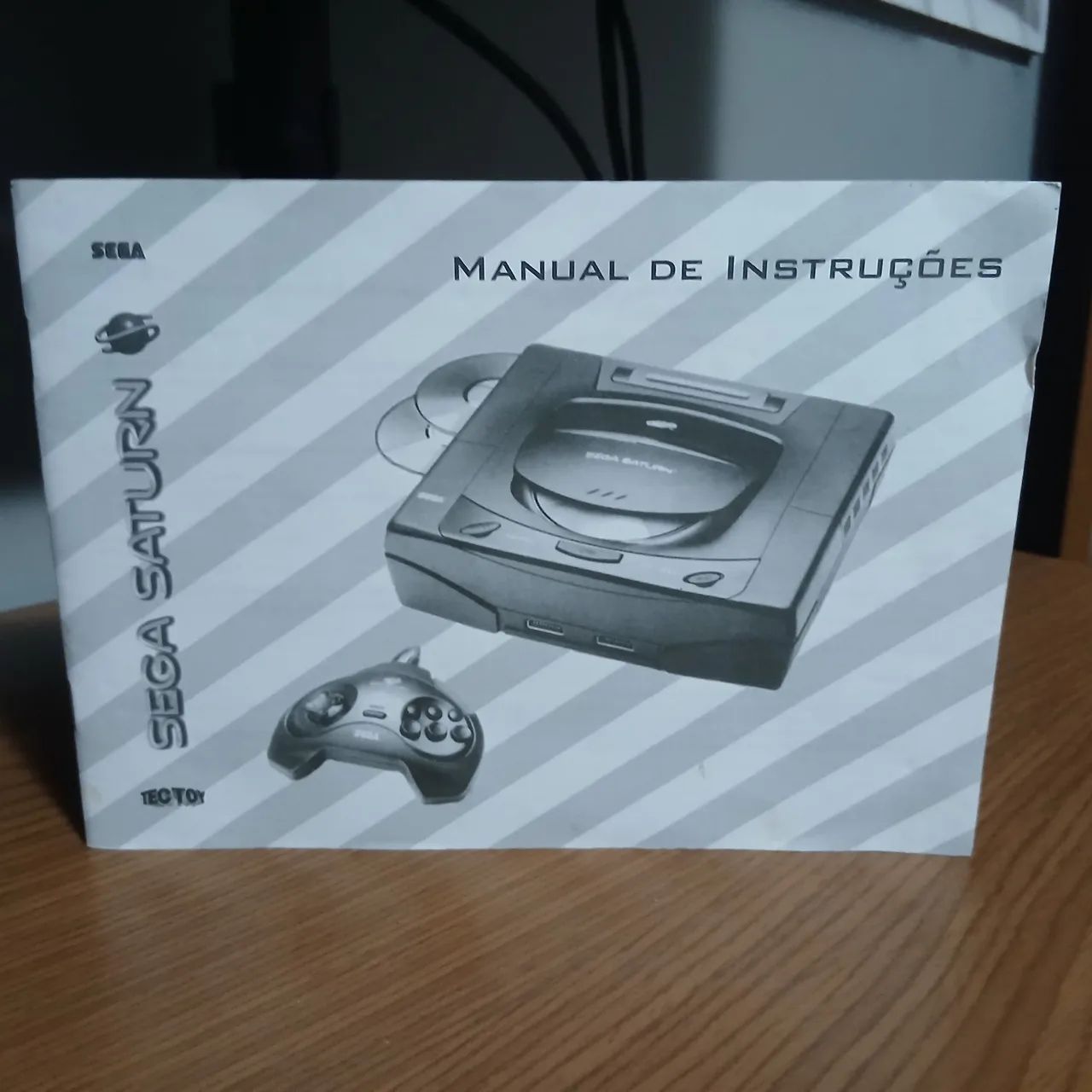 MANUAL SEGA SATURNO ORIGINAL