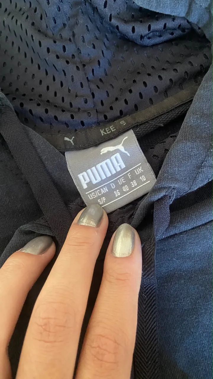 BLUSÃO FEMININO PUMA ORIGINAL - TAMANHO P - Foto 2