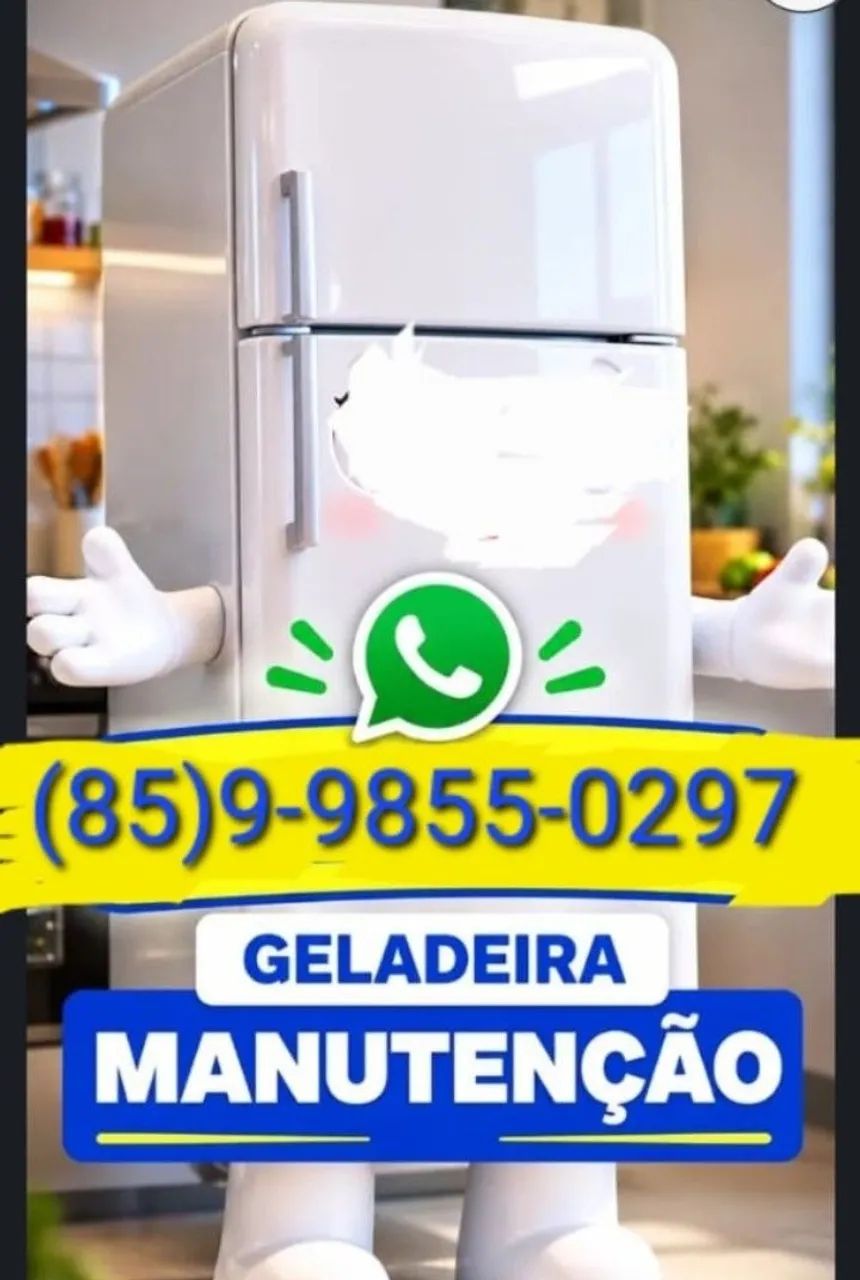 Conserto de geladeira a domicílio.