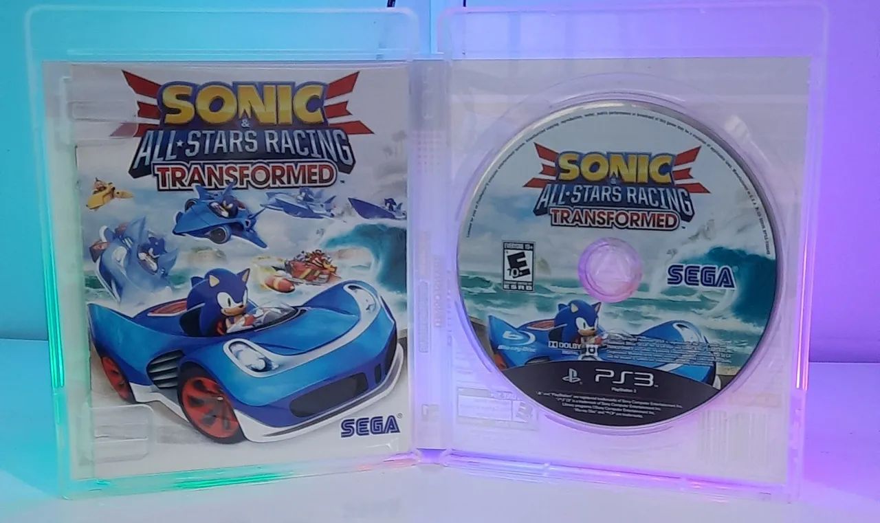 Sonic all stars racing transformed  - PS3 - Foto 2