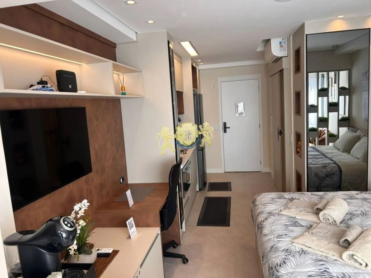 Flat com 1 dormitório para alugar na Chácara Santo Antônio - SP - Foto 3