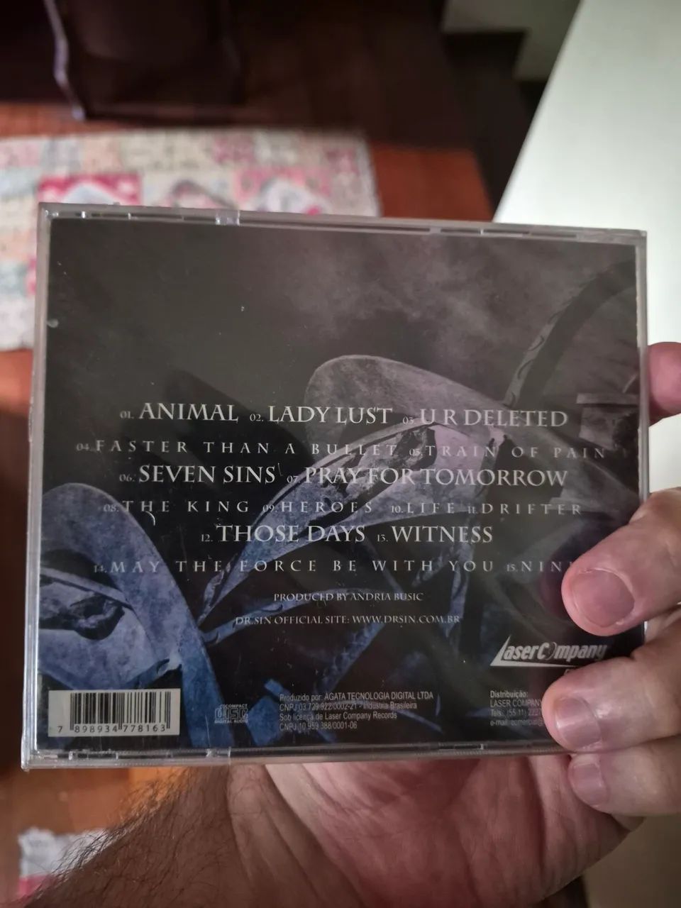 Cd dr. Sin - animal (lacrado) - Foto 2