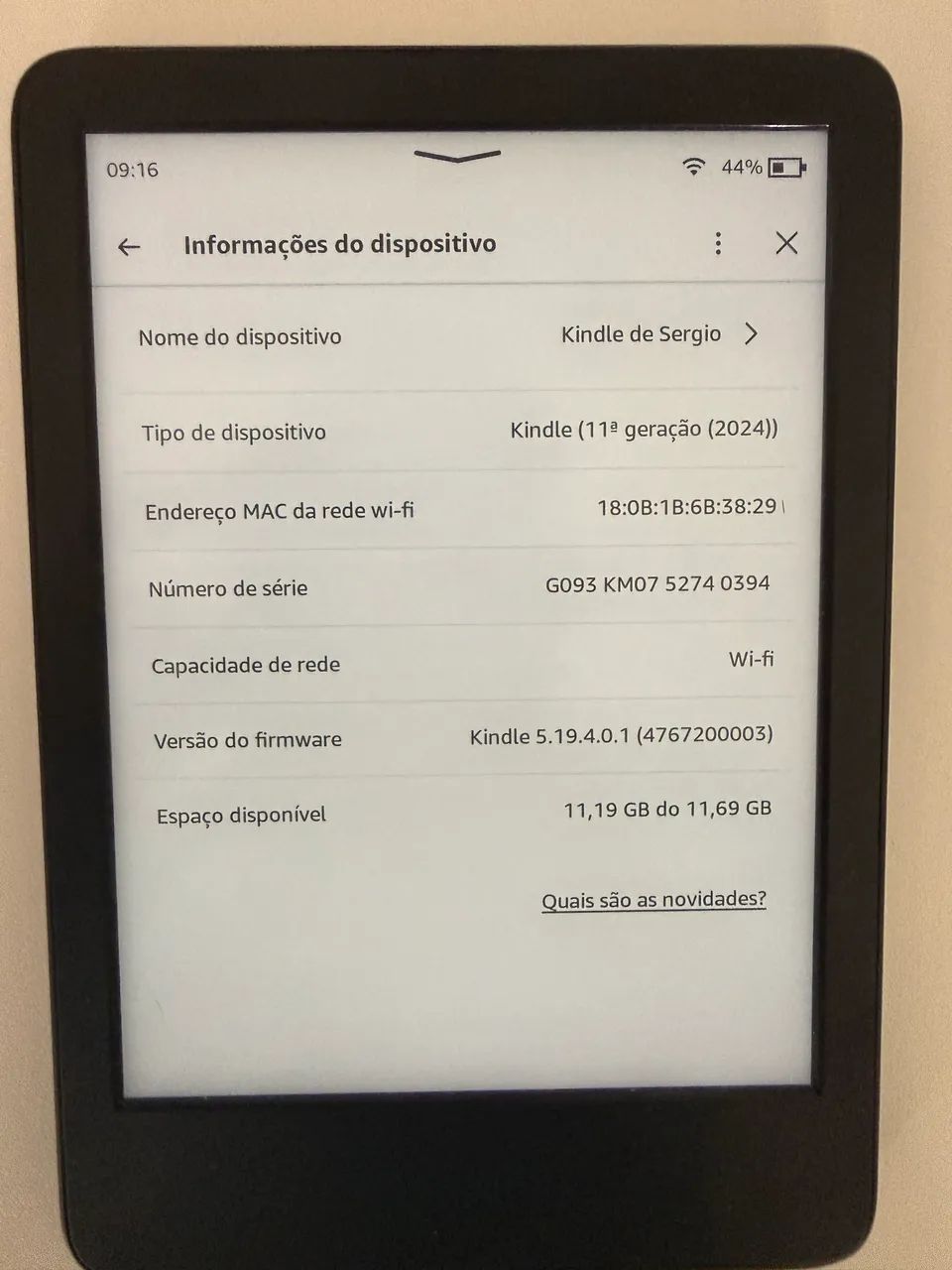 Kindle 12GB + Capa NuPro (2024)