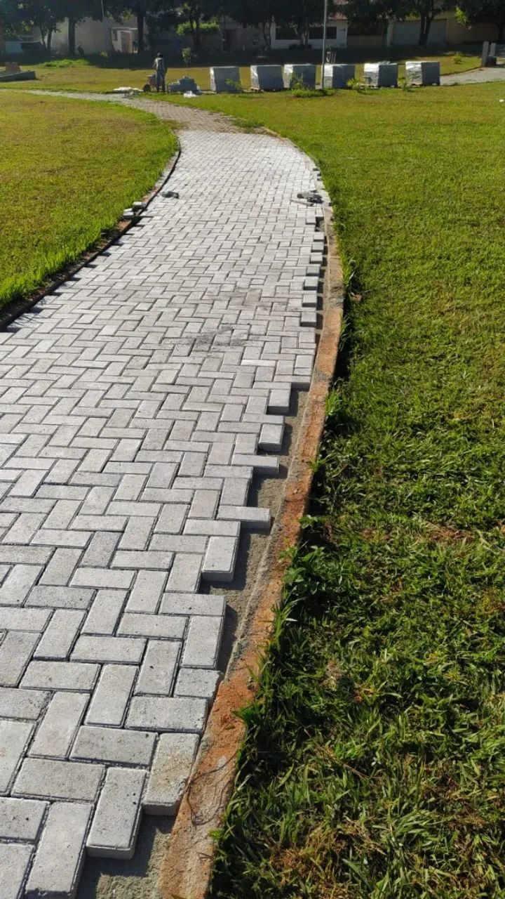 Paver Dormido Retangular 20x10x04 Cm - Concreto - Foto 5