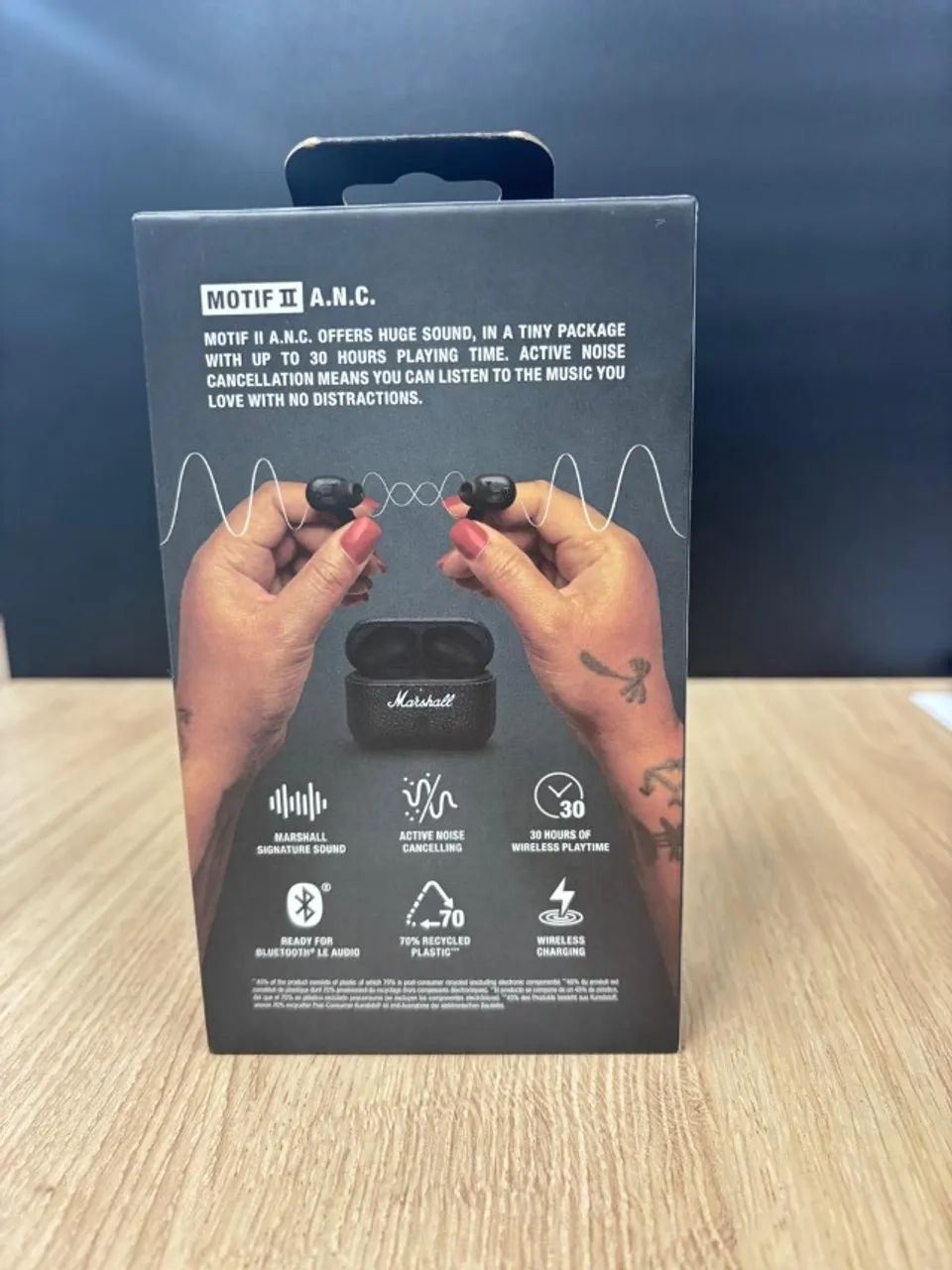 Fone de Ouvido Marshall Motif II com Cancelamento de Ruído - Foto 4