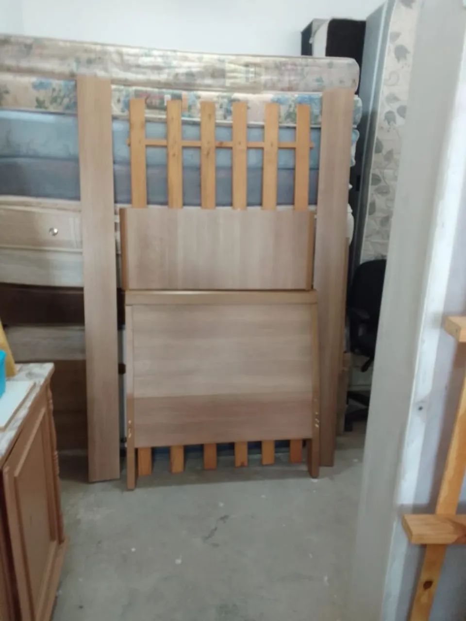 Cama Madeira - Solteiro