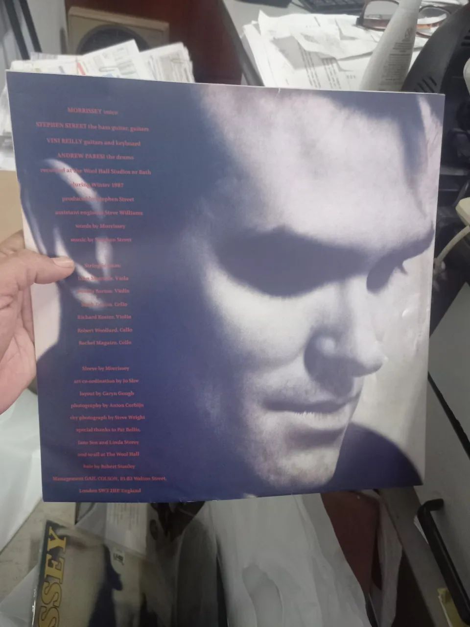 DISCO DE VINIL MORRISSEY VIVA HATE - Foto 5
