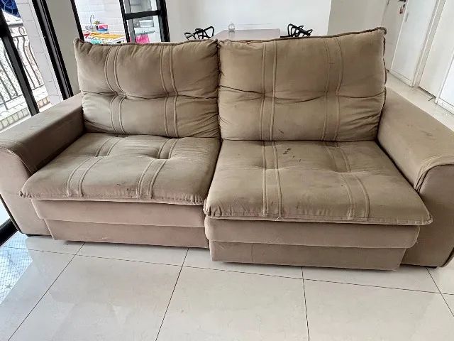 Sofá retrátil e inclinável Komfort House