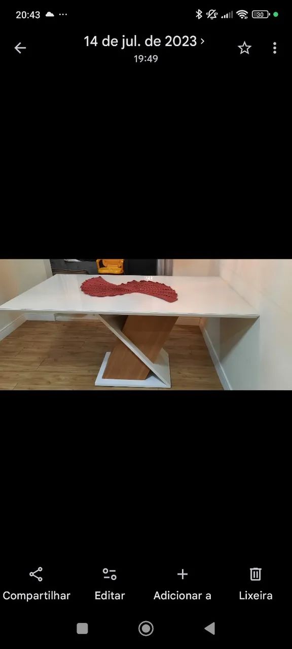 Mesa de jantar com 6 cadeiras  - Foto 3