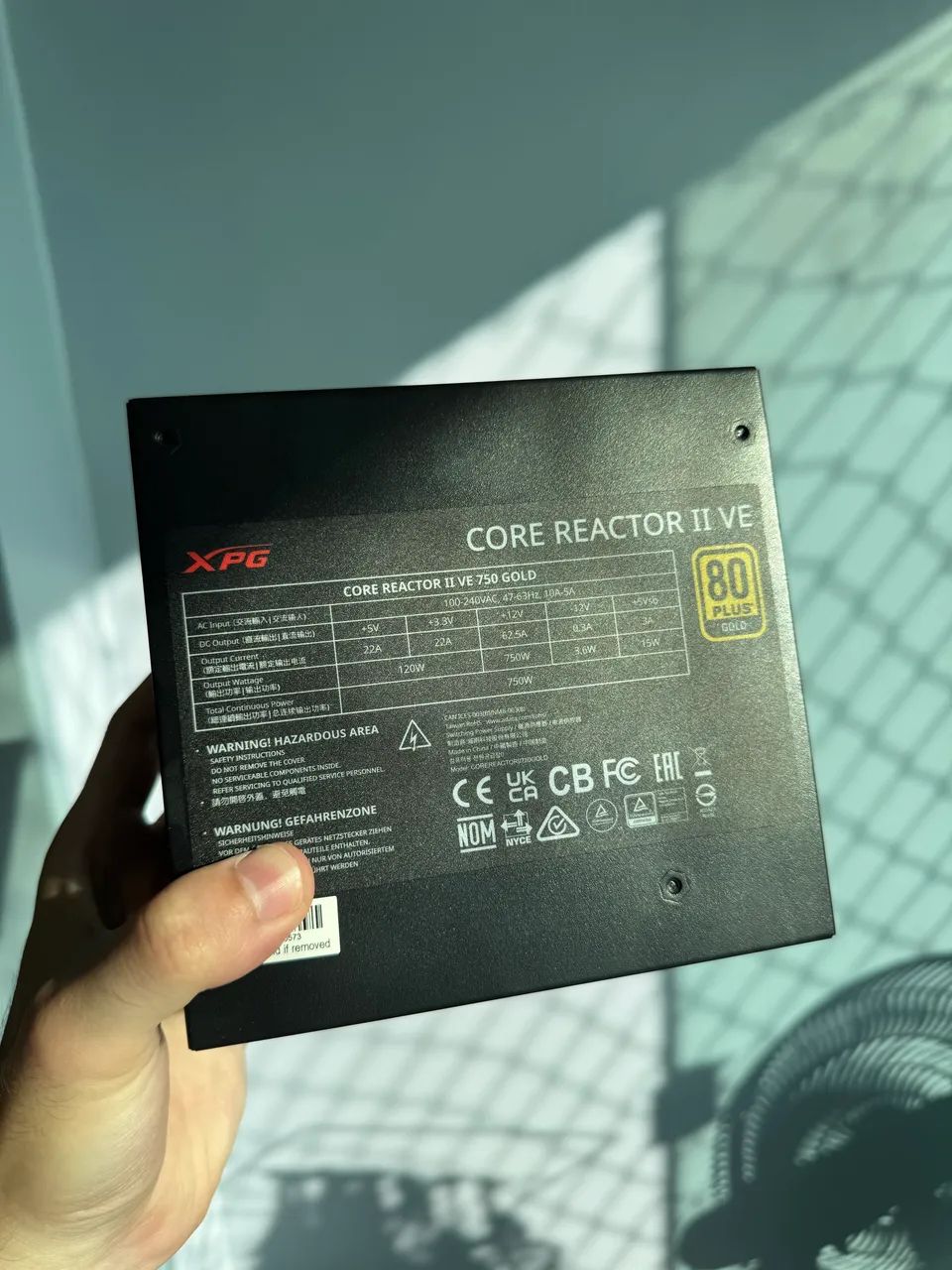 Fonte XPG Core Reactor II VE 750W - Foto 3