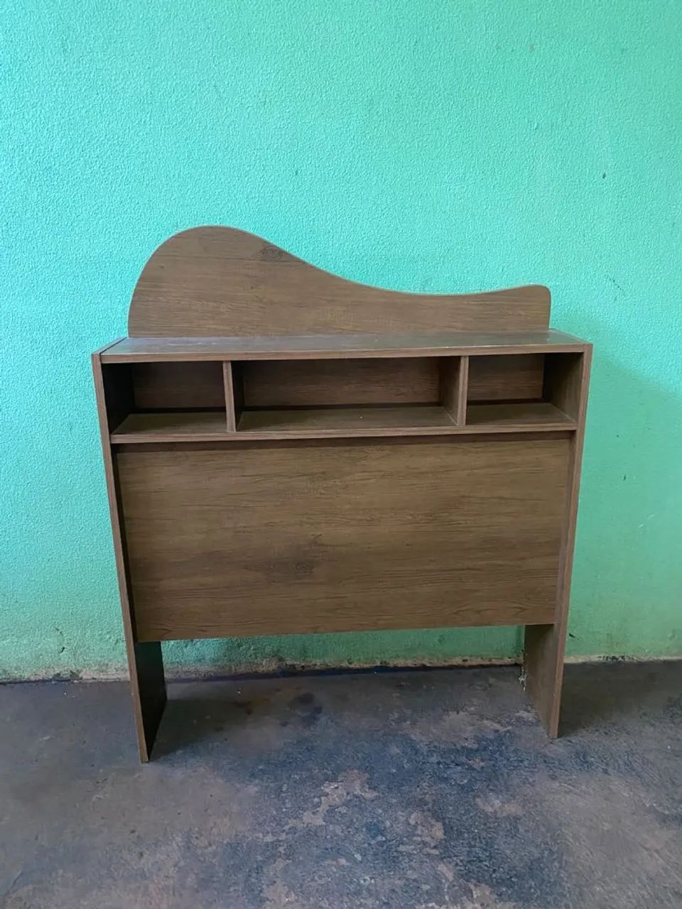 CABECEIRA CAMA DE SOLTEIRO AMADEIRADA - Foto 2