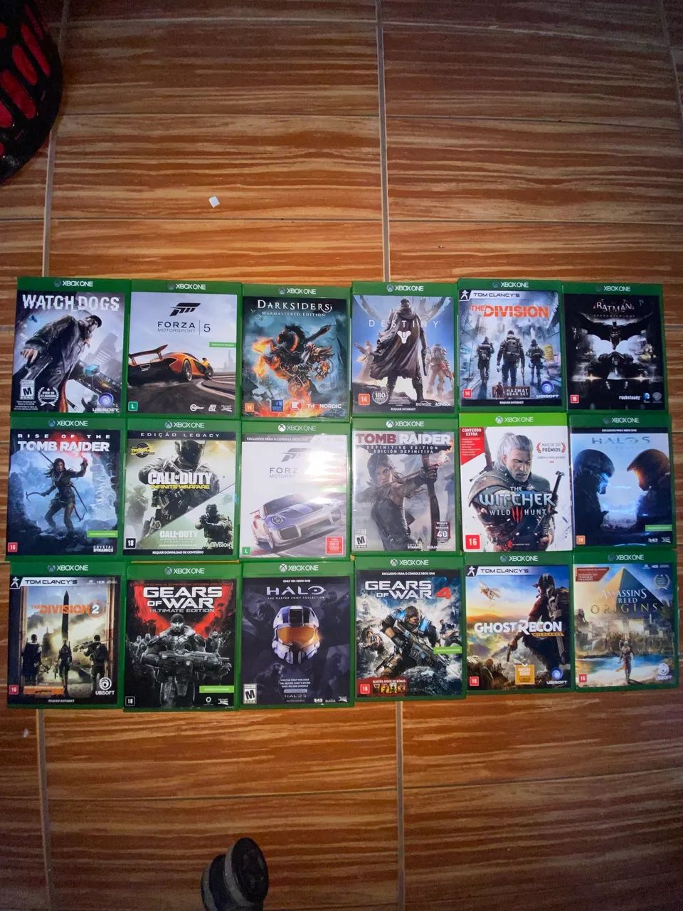 18 jogos de xbox one