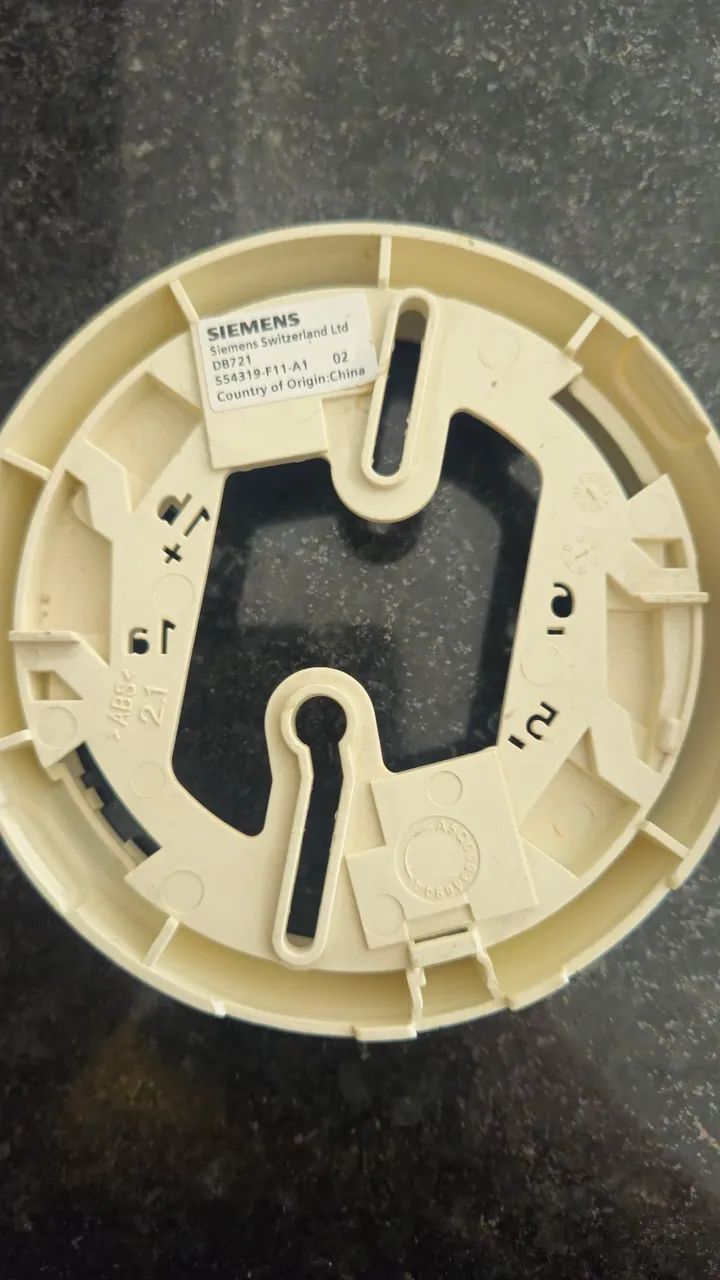 Detector de Fumaça Siemens OP720 + Base DB721 - Novo, Nunca Usado - Foto 4