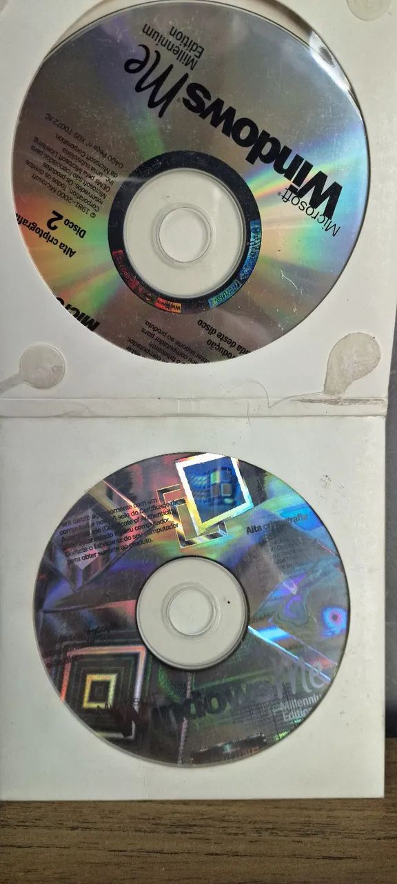 Cd Mídia Windows ME Millenium Original Colecionador sem serial - Foto 2