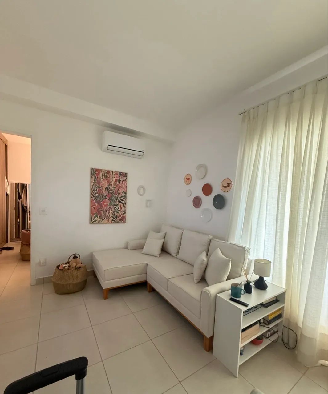 Sofá linho cru 2 metros  - Foto 2