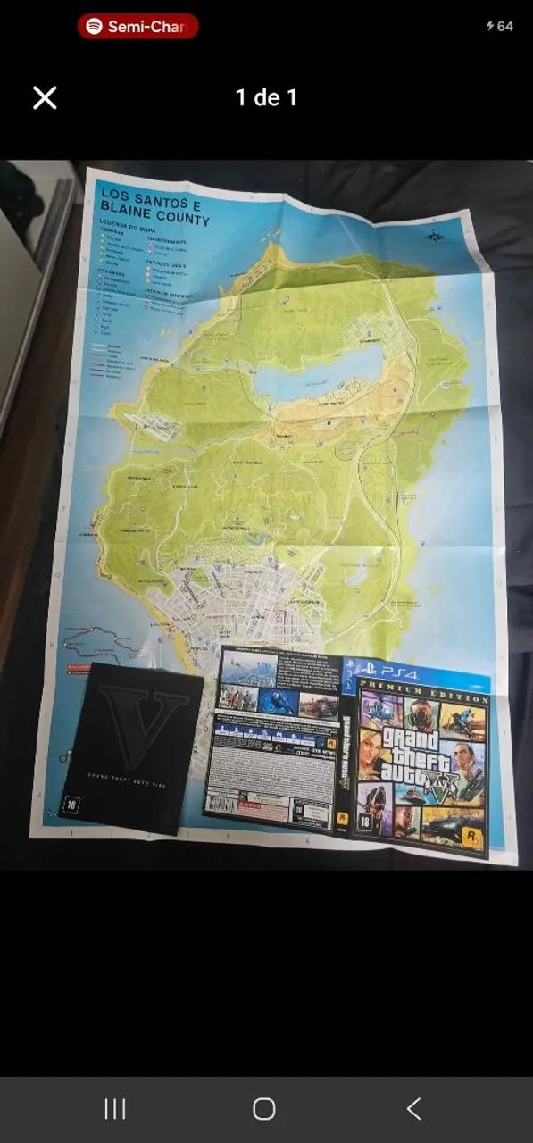 Capa +mapa gta