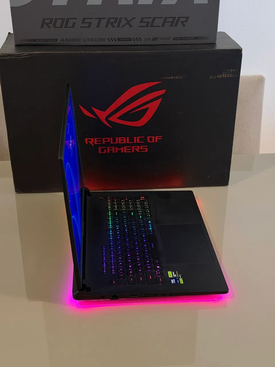 Notebook Rog G18 Scar RTX 5080 - Ultra 9  - Foto 4