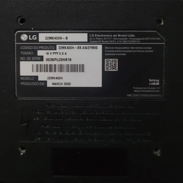 Monitor LG 22MK400H-B 21.5 Polegadas | 75hz | Full HD | HDMI VGA FreeSync - Foto 4