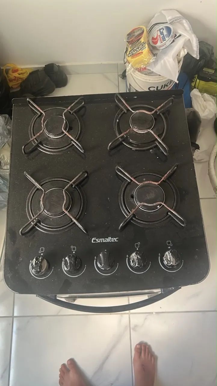 Fogão usado funcionando tudo  - Foto 3