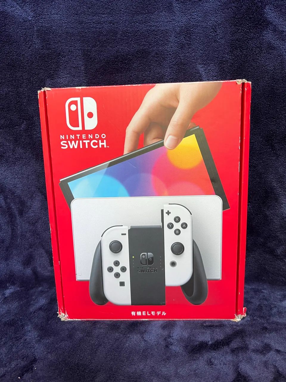 Nintendo Switch Oled Branco Completo Bloqueado Impecável (com Case)