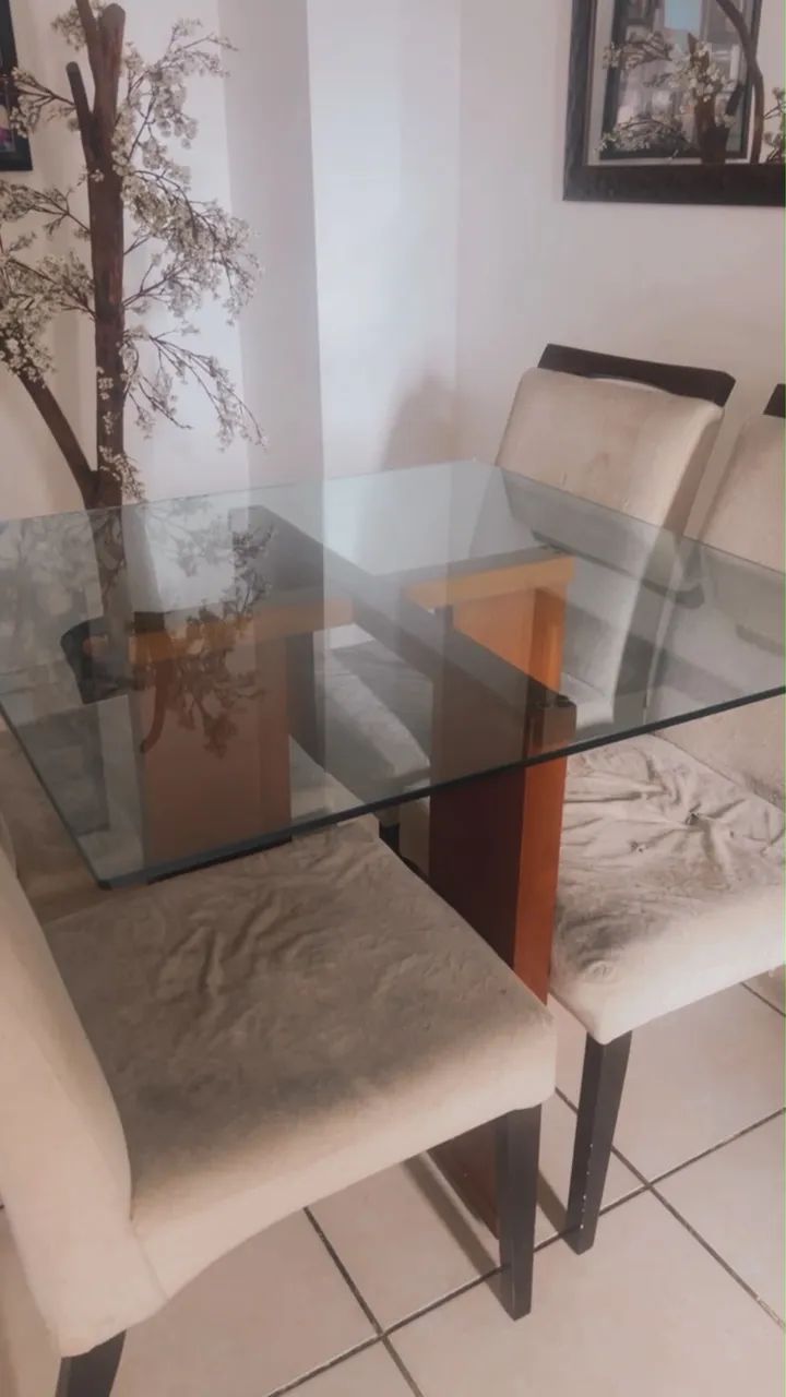 Mesa com 4 cadeiras  - Foto 5