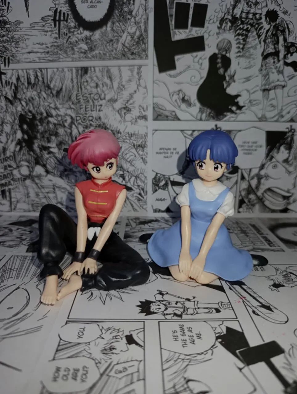 Figures Ranma ½ - Ranma Saotome (Feminina) e Akane Tendo - Foto 2