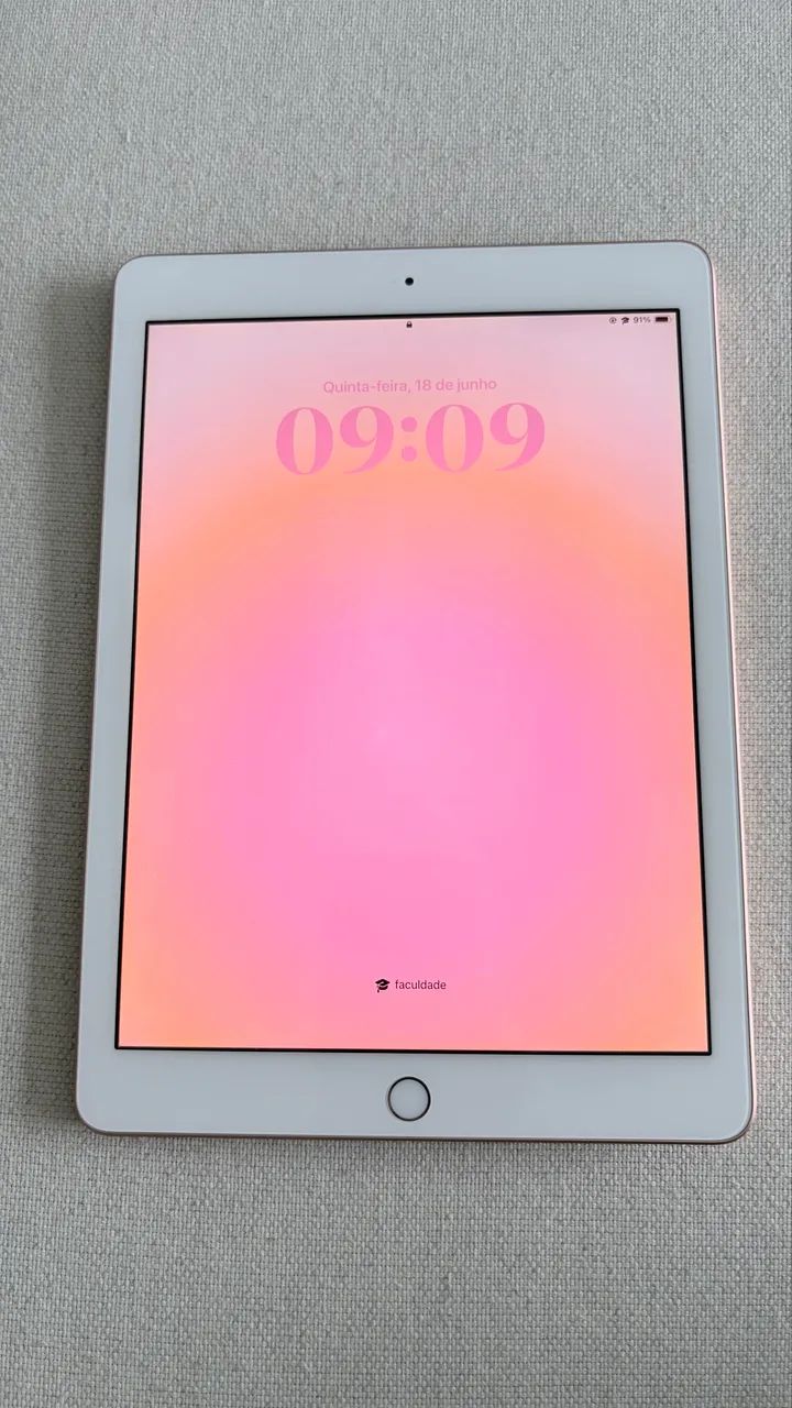 iPad 6 ouro rose