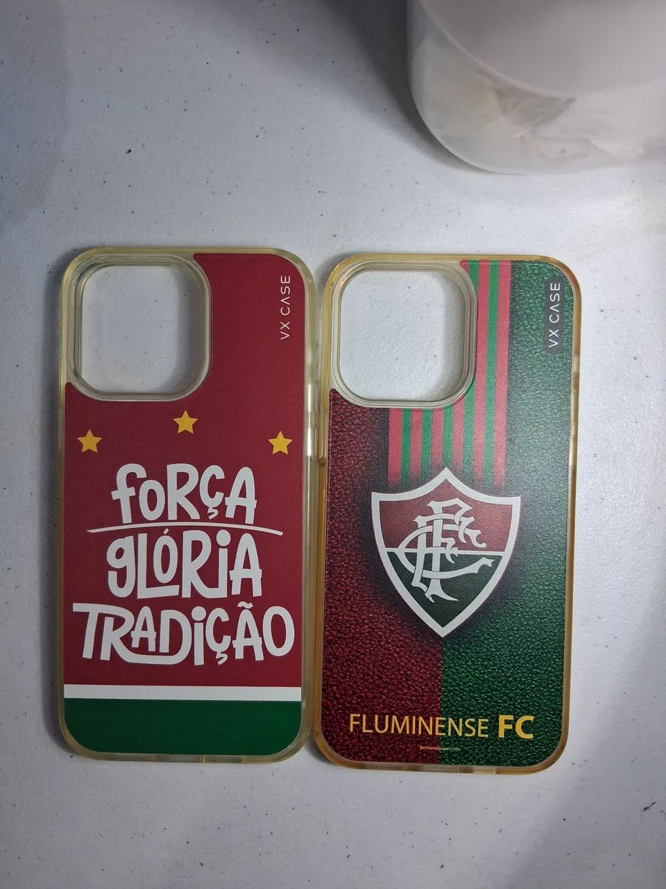 Kit capinha 15 Pro Max Fluminense